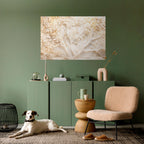 LUMINOUS GROWTH Peel and Stick Horizontal Poster