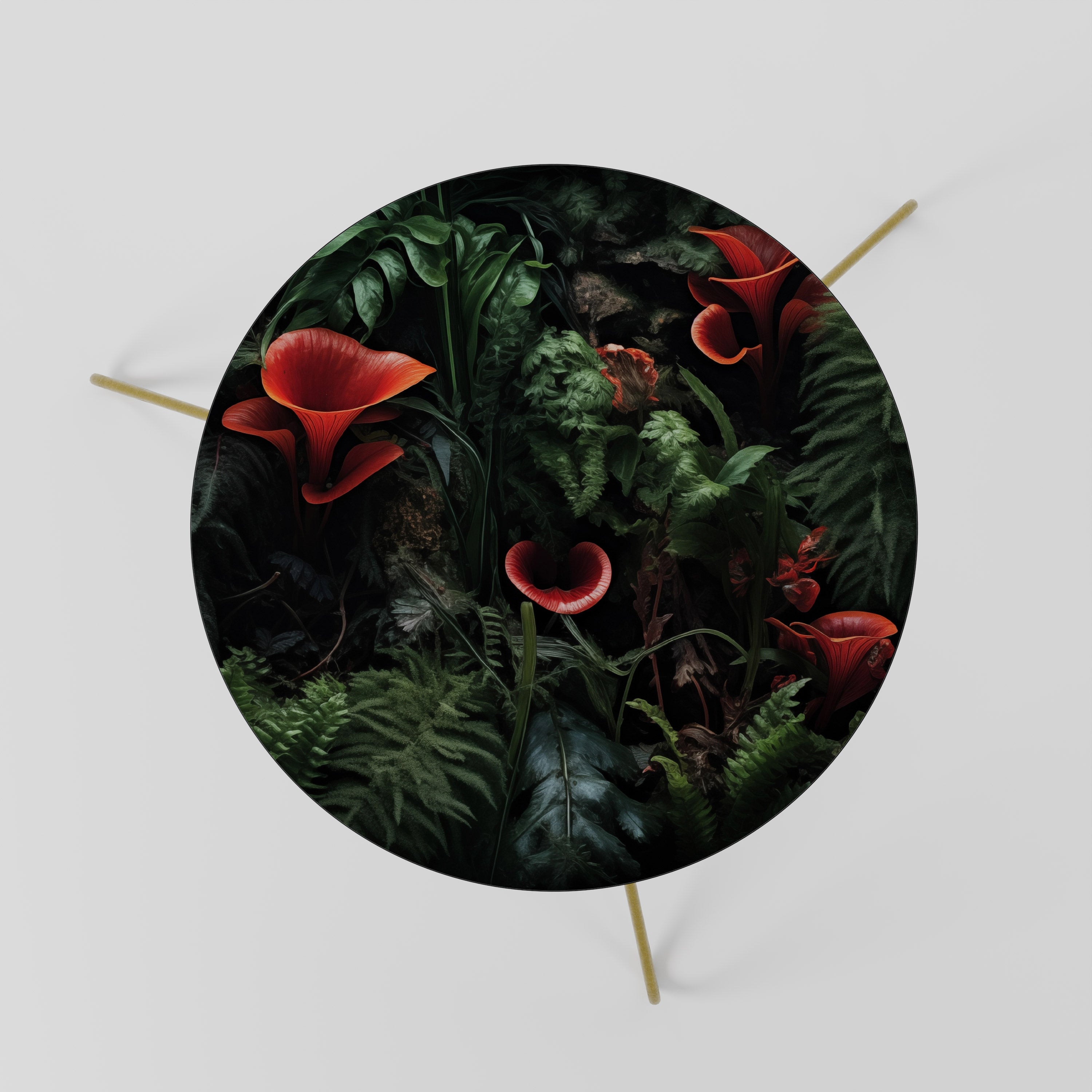 CRIMSON FERNS Couchtisch 60