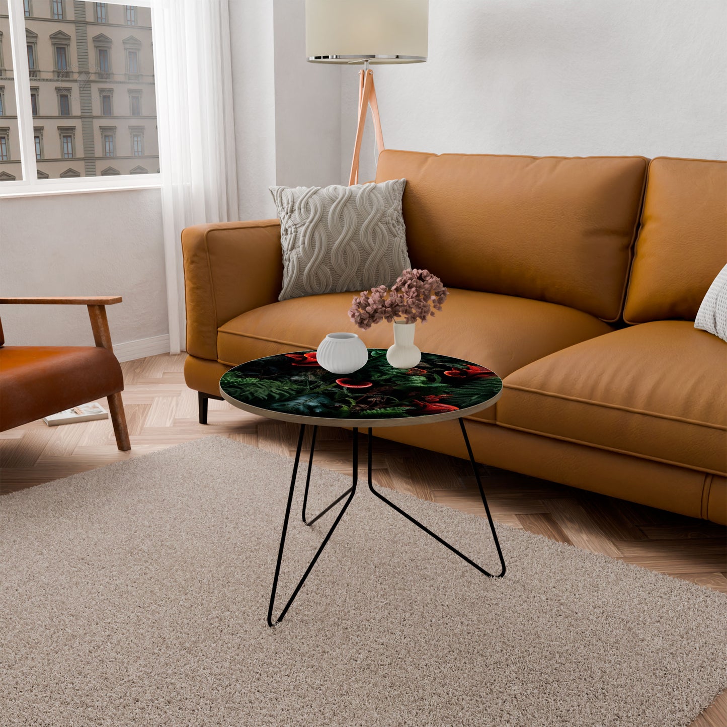 CRIMSON FERNS Couchtisch