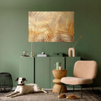 GOLDEN PALM DREAMSCAPE Peel and Stick Horizontal Poster