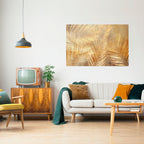 GOLDEN PALM DREAMSCAPE Peel and Stick Horizontal Poster