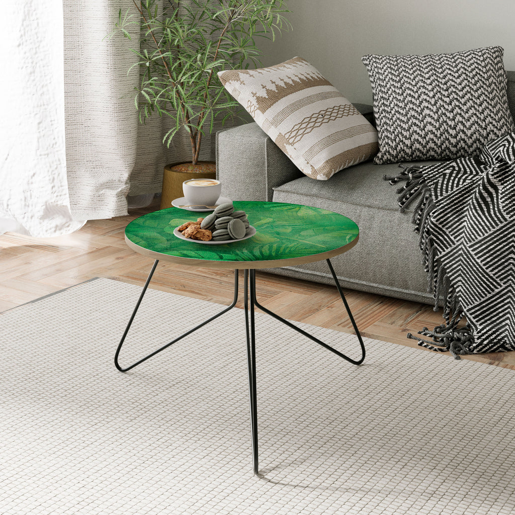 SUBTLE GREEN SYMPHONY Couchtisch