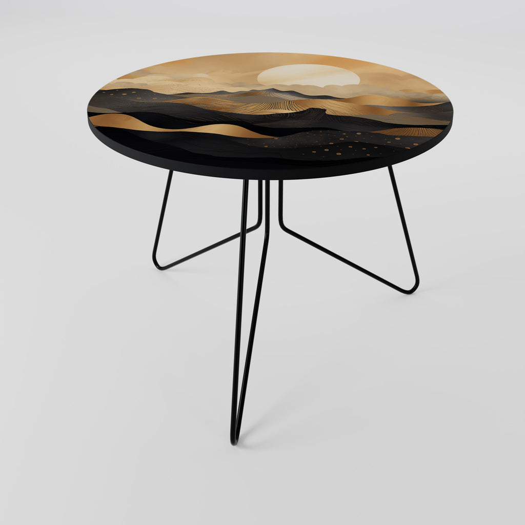 MYSTICAL SUNSET HORIZON Couchtisch