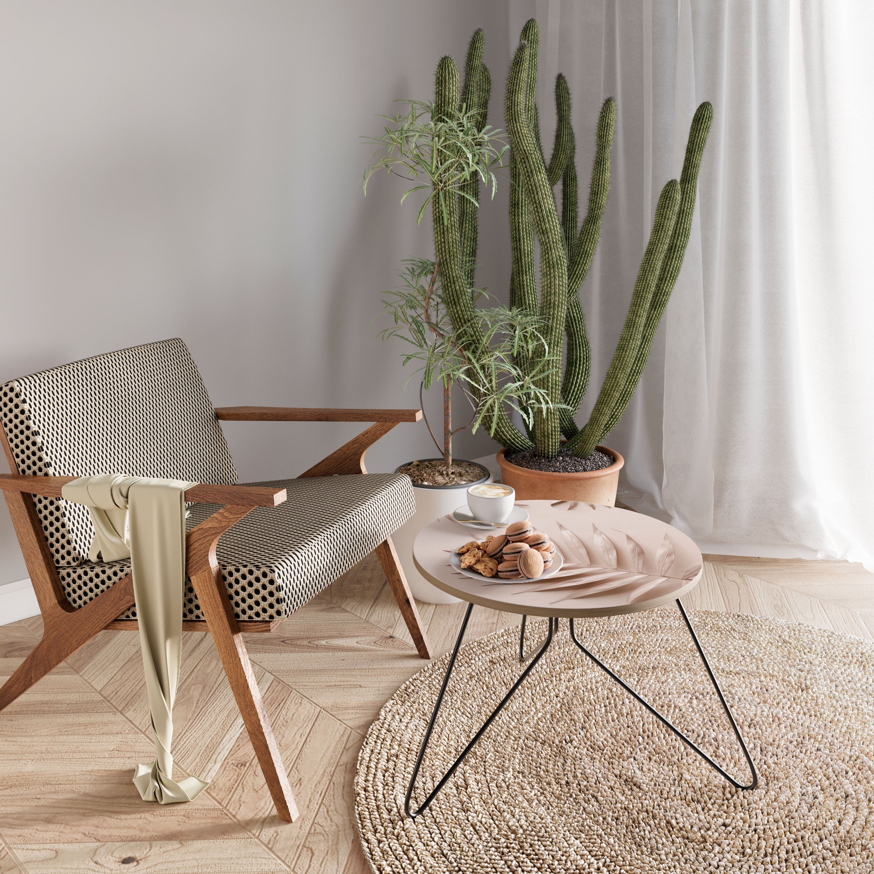 PINK PALM DREAMS Couchtisch 60