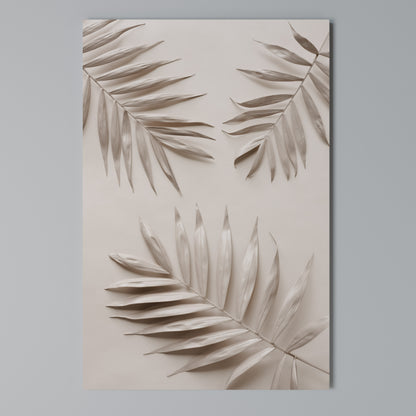 PINK PALM DREAMS Vertical Canvas Print