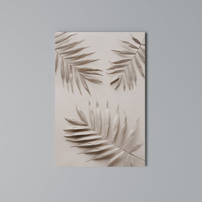 PINK PALM DREAMS Vertical Canvas Print