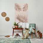 PINK PALM DREAMS Selbstklebendes Poster - Hochformat