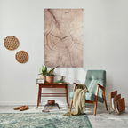 TIMEWORN RHYTHM Selbstklebendes Poster - Hochformat