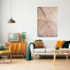 TIMEWORN RHYTHM Selbstklebendes Poster - Hochformat