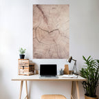 TIMEWORN RHYTHM Selbstklebendes Poster - Hochformat