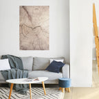 TIMEWORN RHYTHM Selbstklebendes Poster - Hochformat