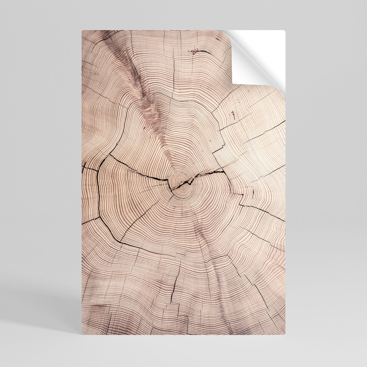 TIMEWORN RHYTHM Selbstklebendes Poster - Hochformat