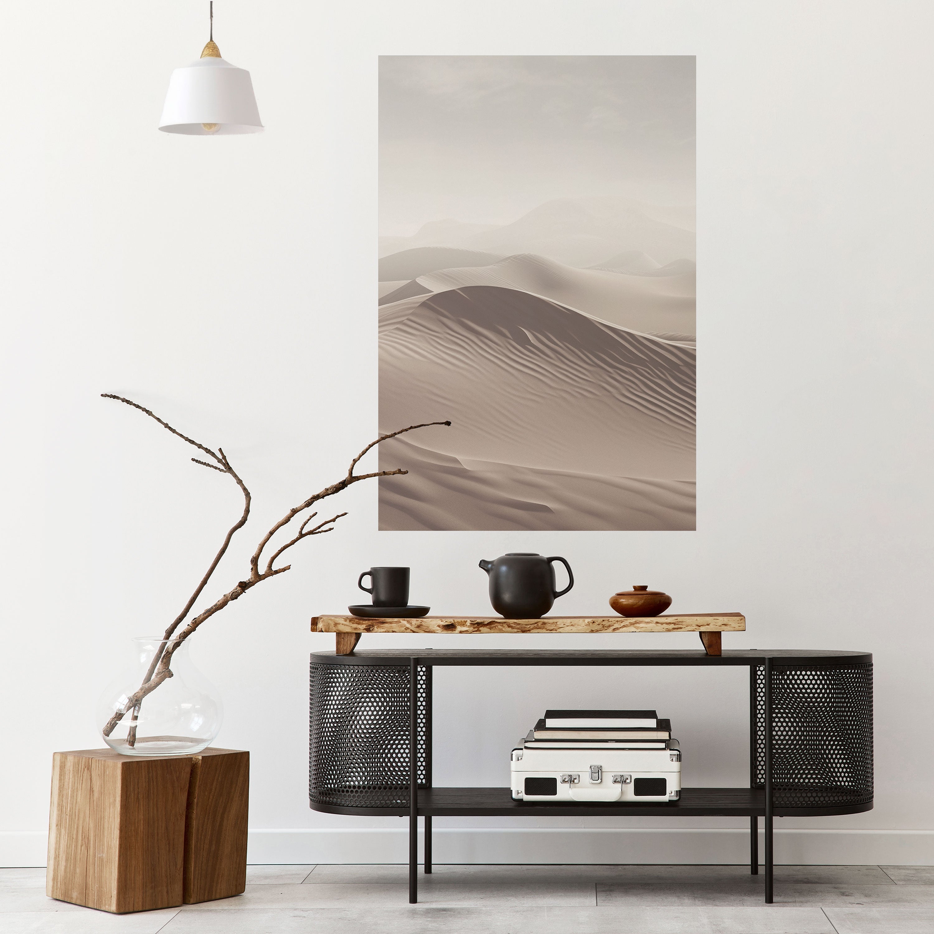 ECHOES OF DUNES Vertikales Poster zum Abziehen und Aufkleben
