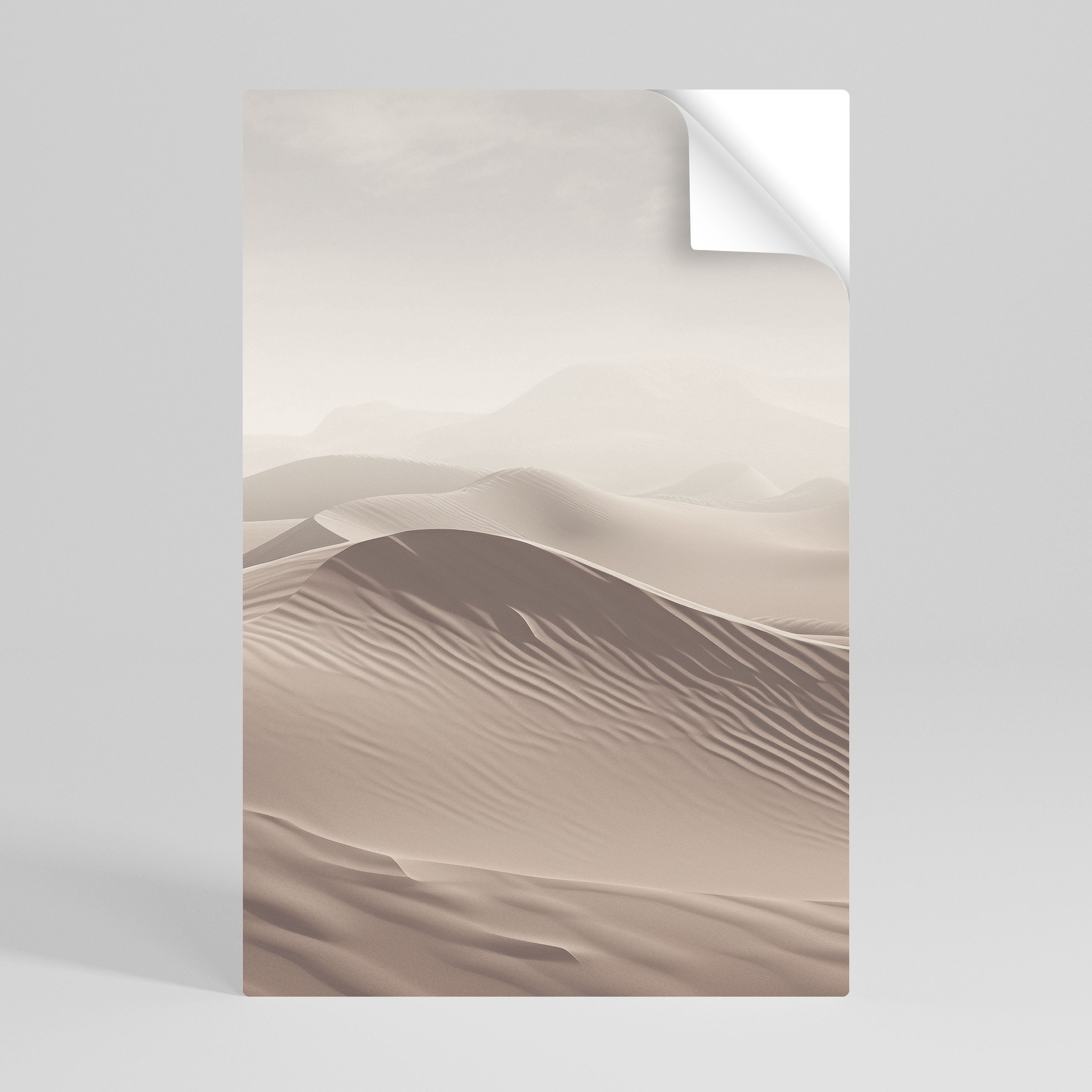 ECHOES OF DUNES Vertikales Poster zum Abziehen und Aufkleben