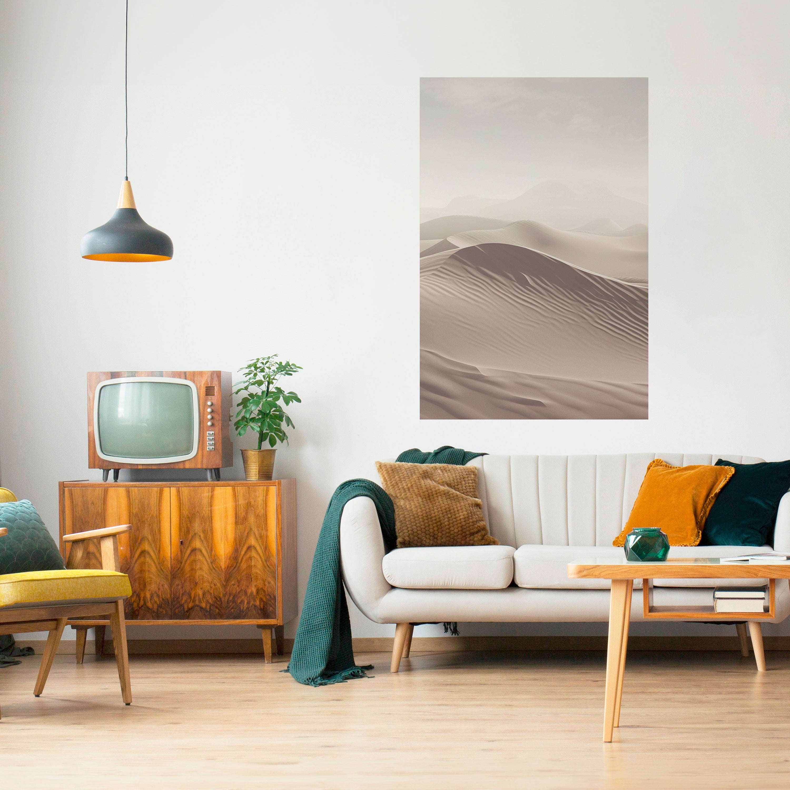 ECHOES OF DUNES Vertikales Poster zum Abziehen und Aufkleben