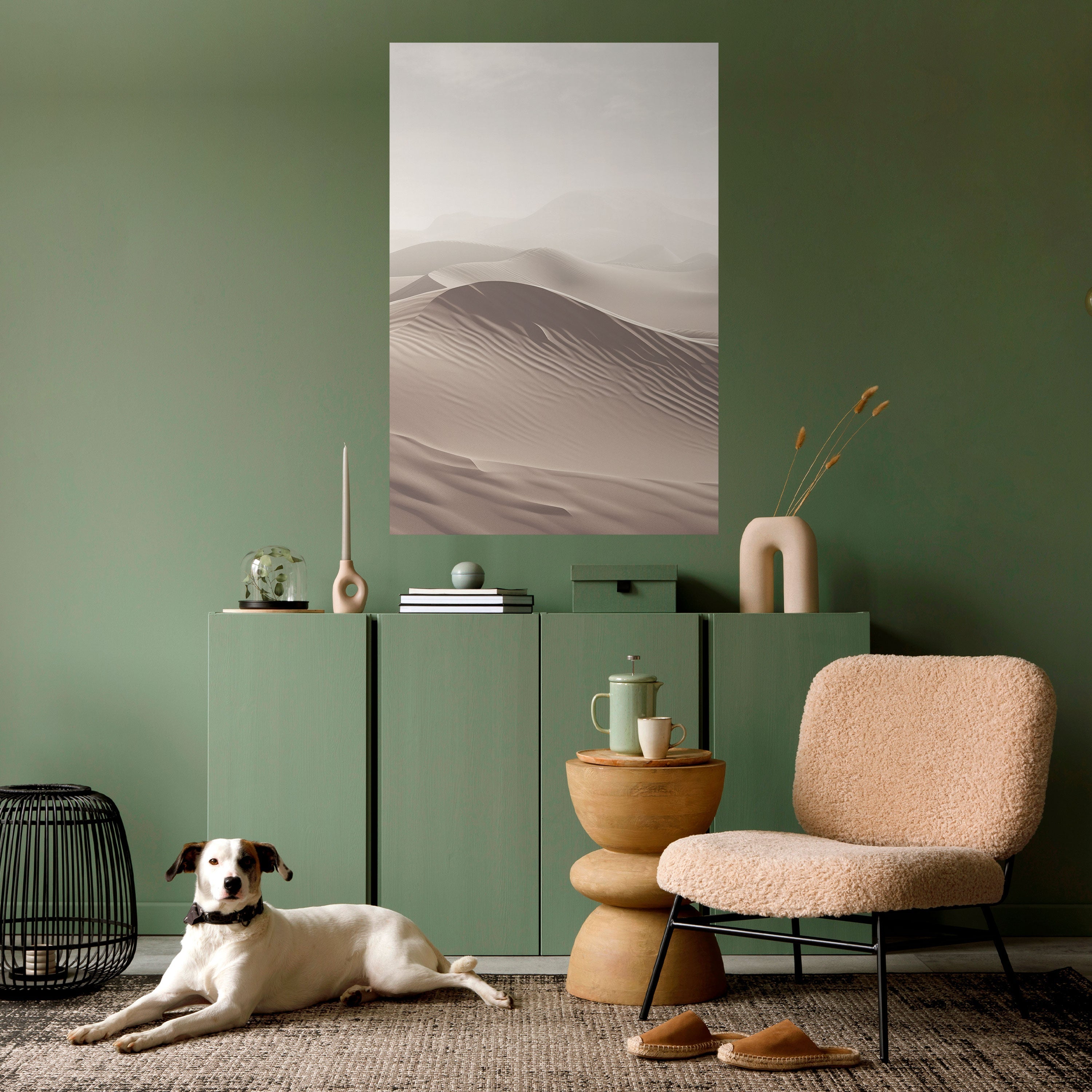 ECHOES OF DUNES Vertikales Poster zum Abziehen und Aufkleben