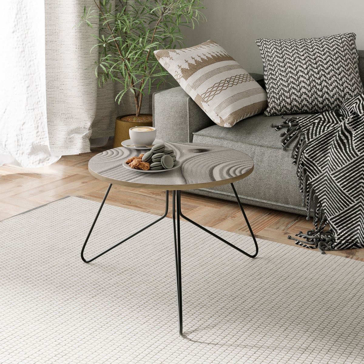 SANDSWIRL SERENITY Couchtisch