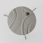 SANDSWIRL SERENITY Couchtisch Ø 60 cm