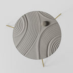 SANDSWIRL SERENITY Couchtisch Ø 60 cm