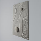 SANDSWIRL SERENITY Vertical Canvas Print