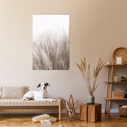 WHISPERS OF GRASS Vertical Canvas Print