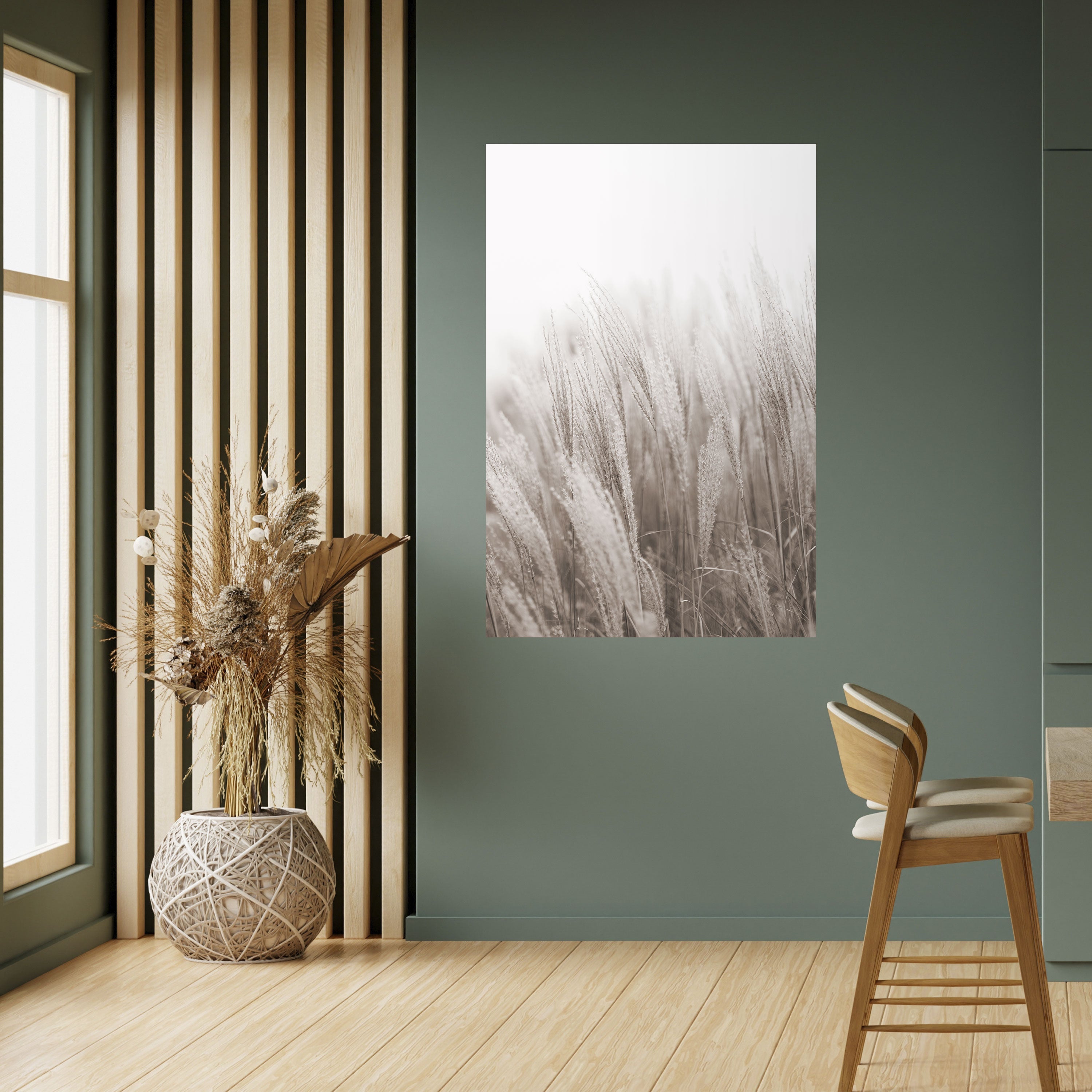 WHISPERS OF GRASS Vertikales Poster zum Abziehen und Aufkleben