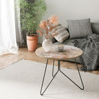 SUNFLOWER BLUR Couchtisch Ø 69 cm