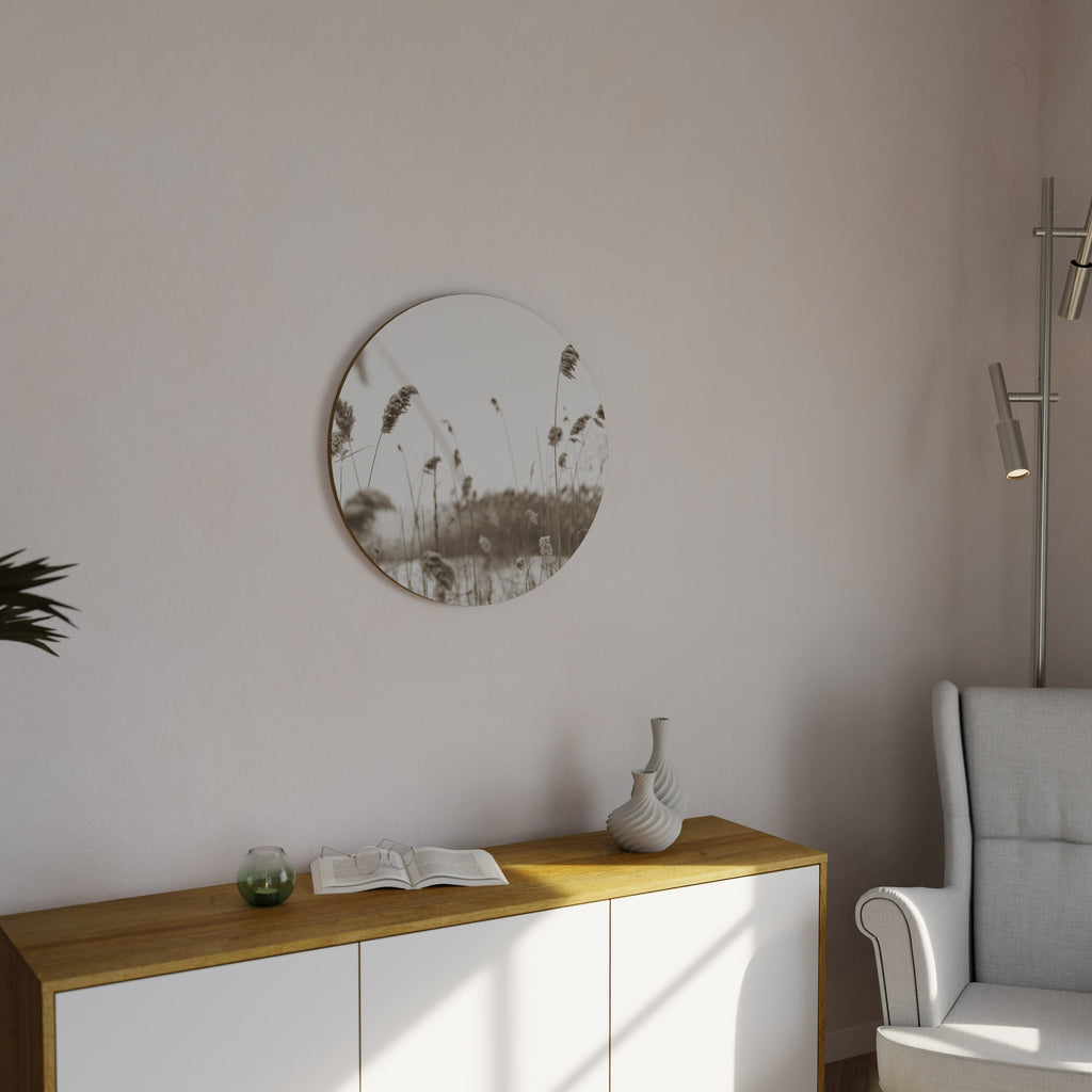 TIMELESS TUSSOCKS Round Wall Art