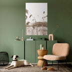 TIMELESS TUSSOCKS Selbstklebendes Poster - Hochformat