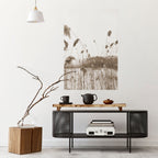 TIMELESS TUSSOCKS Selbstklebendes Poster - Hochformat