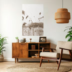 TIMELESS TUSSOCKS Selbstklebendes Poster - Hochformat