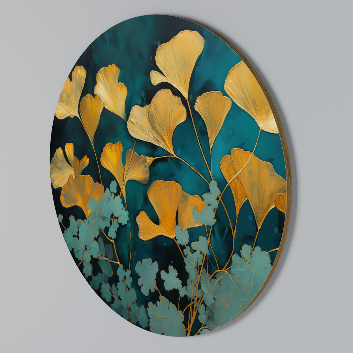 GINCOODELIC DREAM Rundes Wandbild