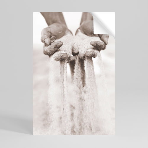 HANDS OF FATE Selbstklebendes Poster - Hochformat