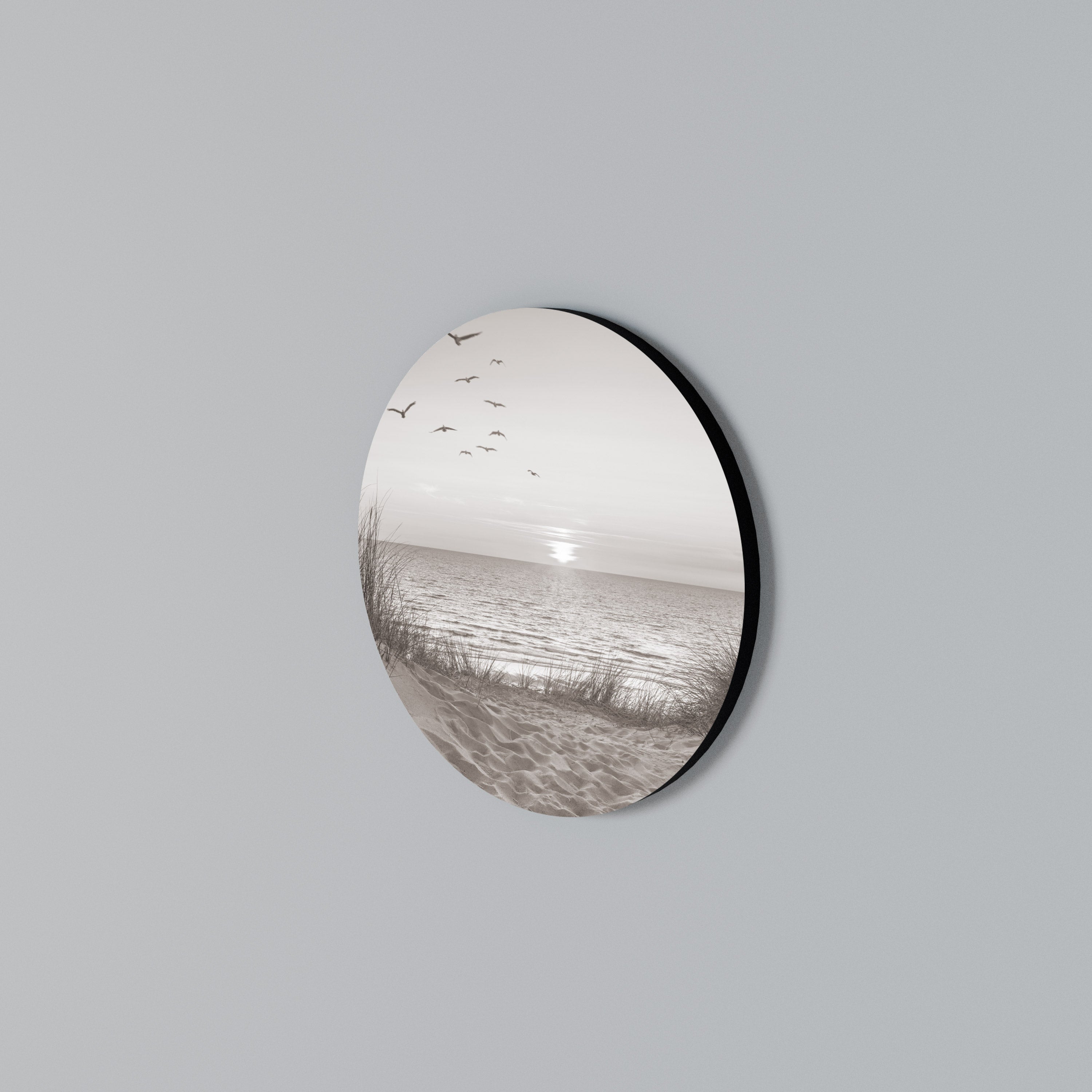 TIMELESS SEASCAPE Round Wall Art