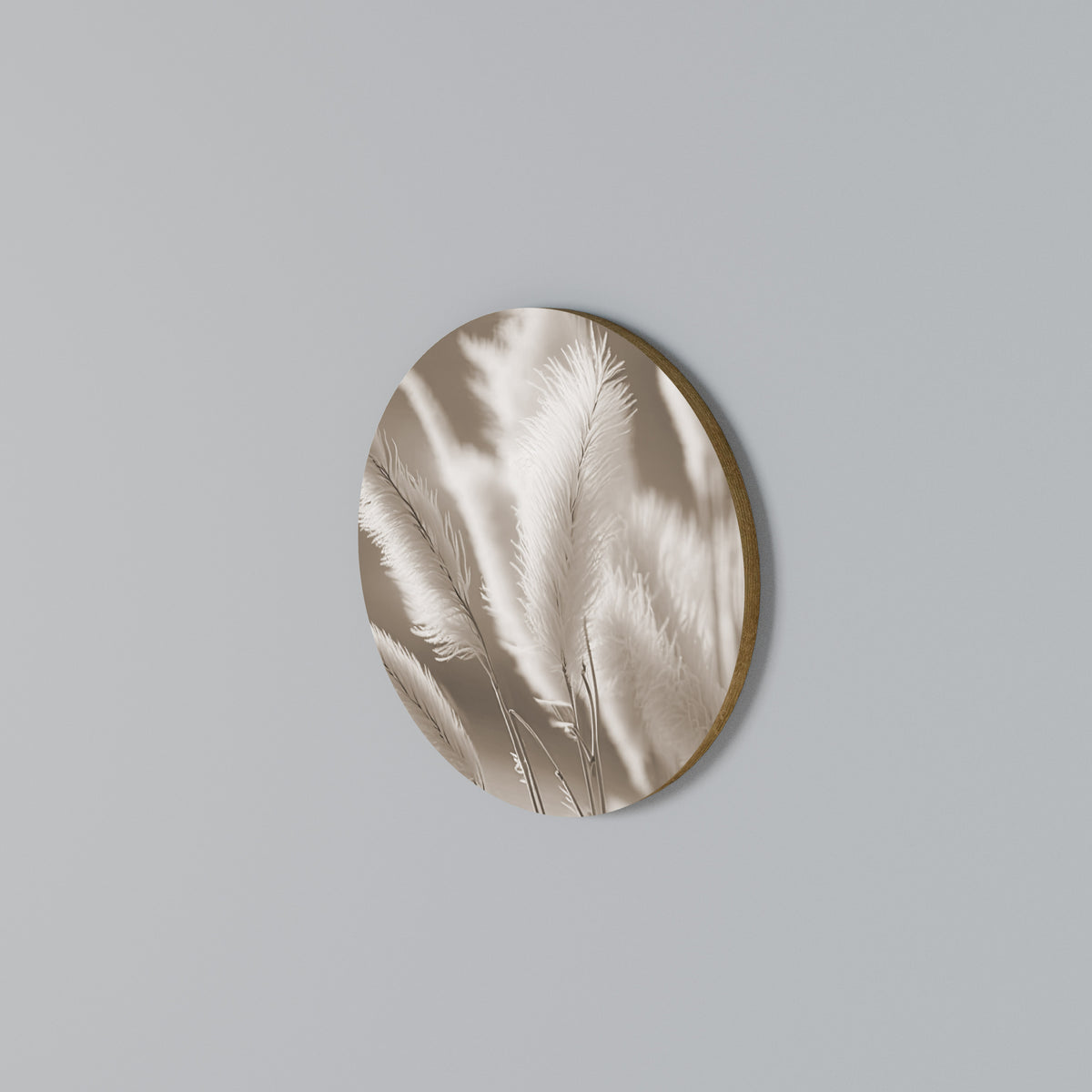 GENTLE WIND'S EMBRACE Round Wall Art