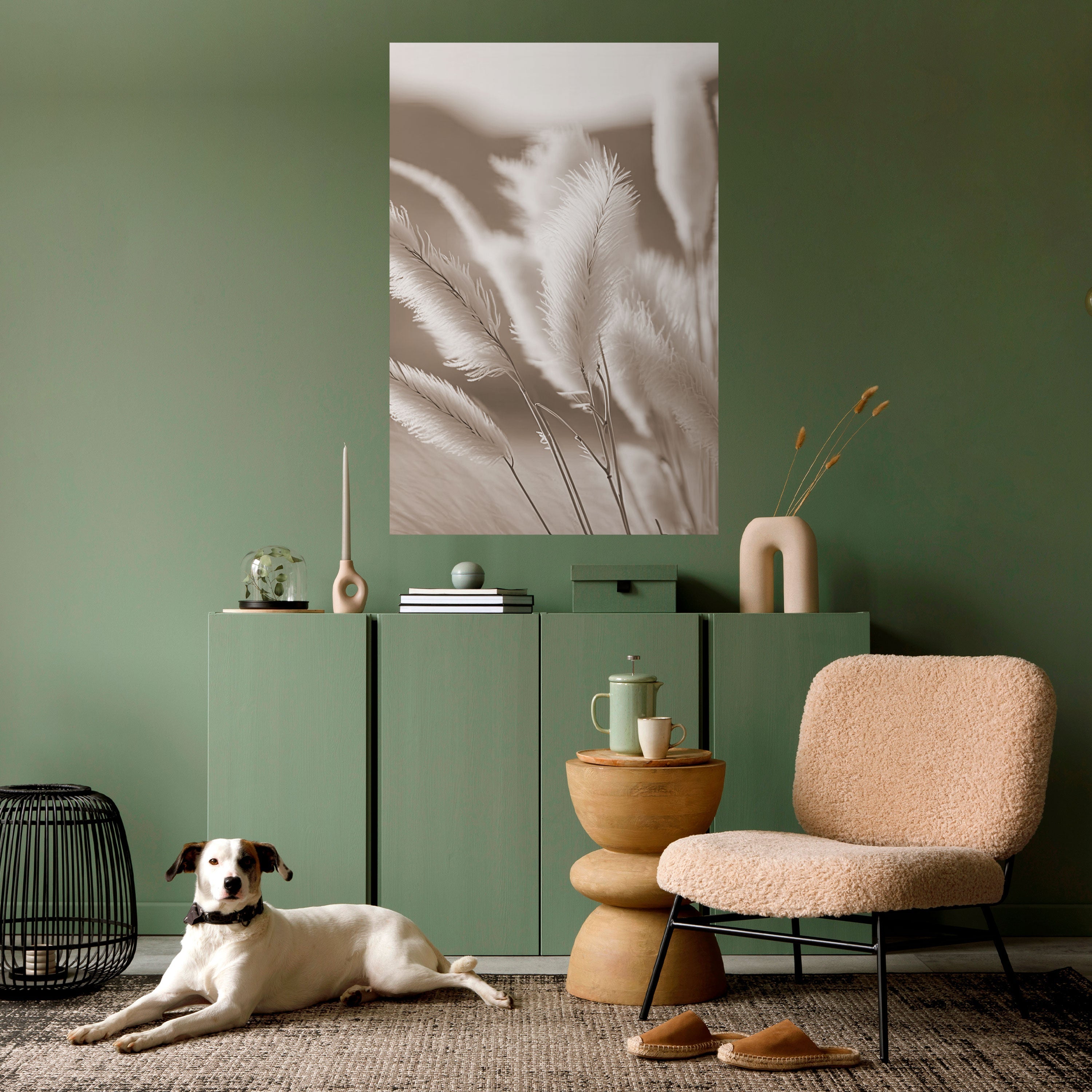 GENTLE WIND'S EMBRACE Vertikales Poster zum Abziehen und Aufkleben