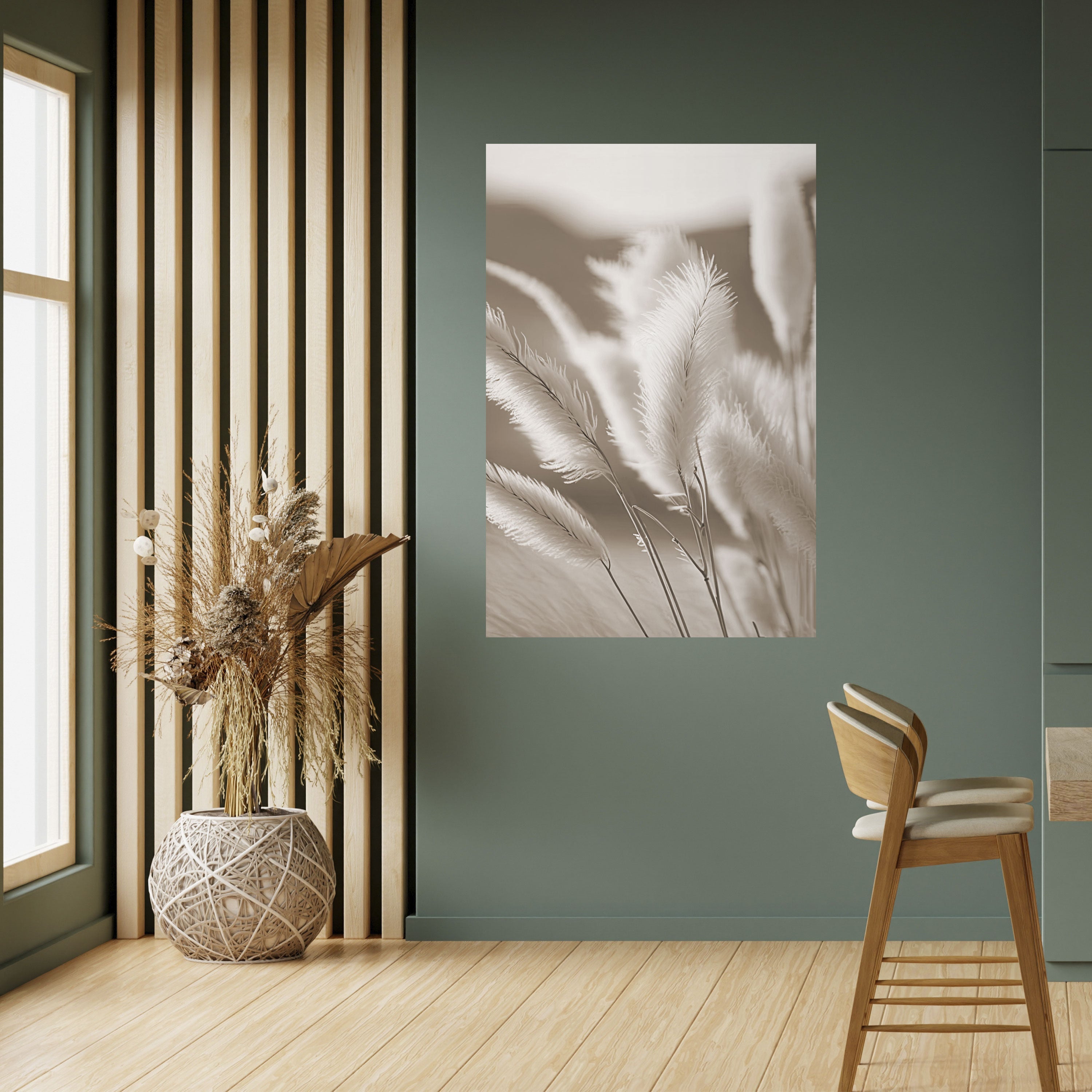 GENTLE WIND'S EMBRACE Vertikales Poster zum Abziehen und Aufkleben