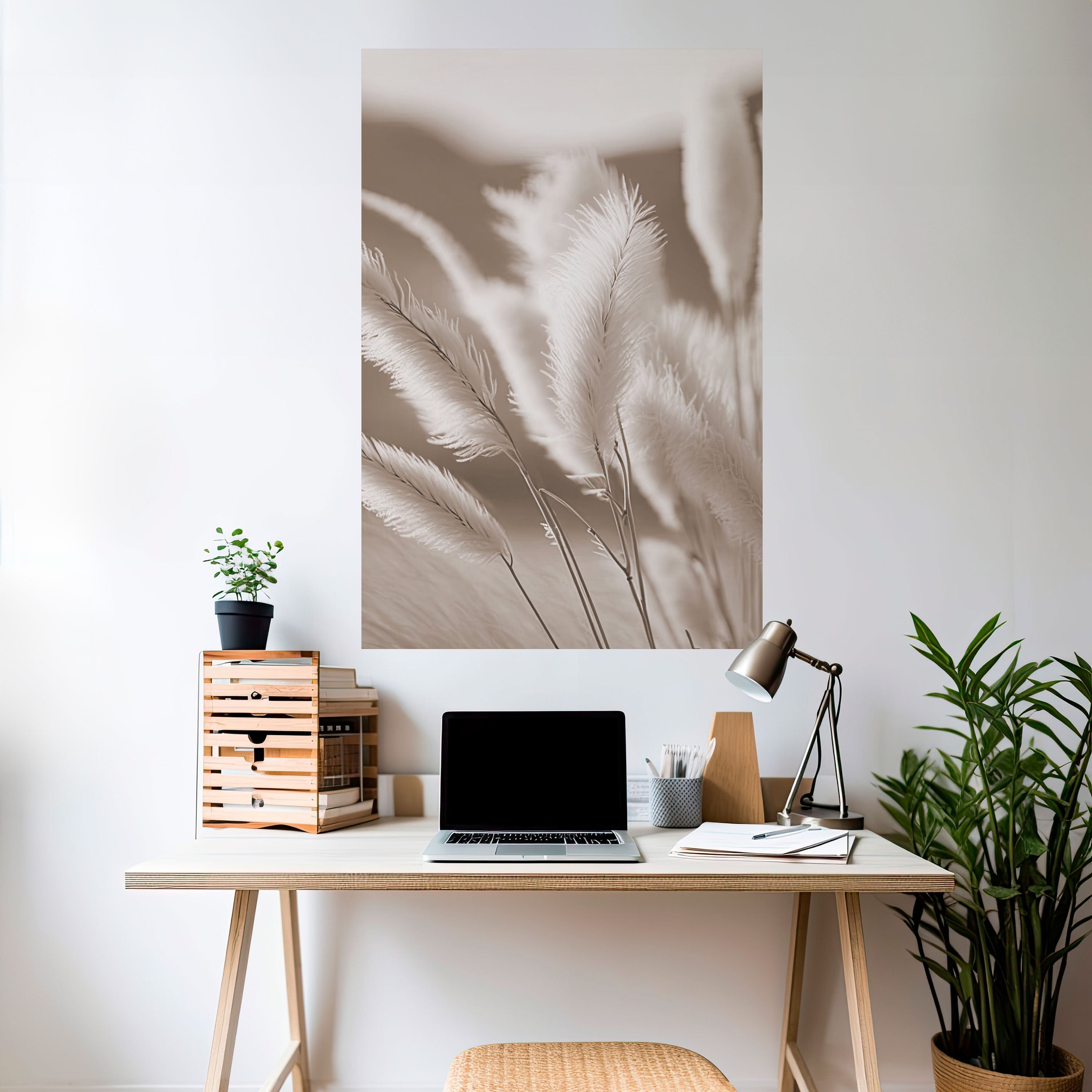 GENTLE WIND'S EMBRACE Vertikales Poster zum Abziehen und Aufkleben