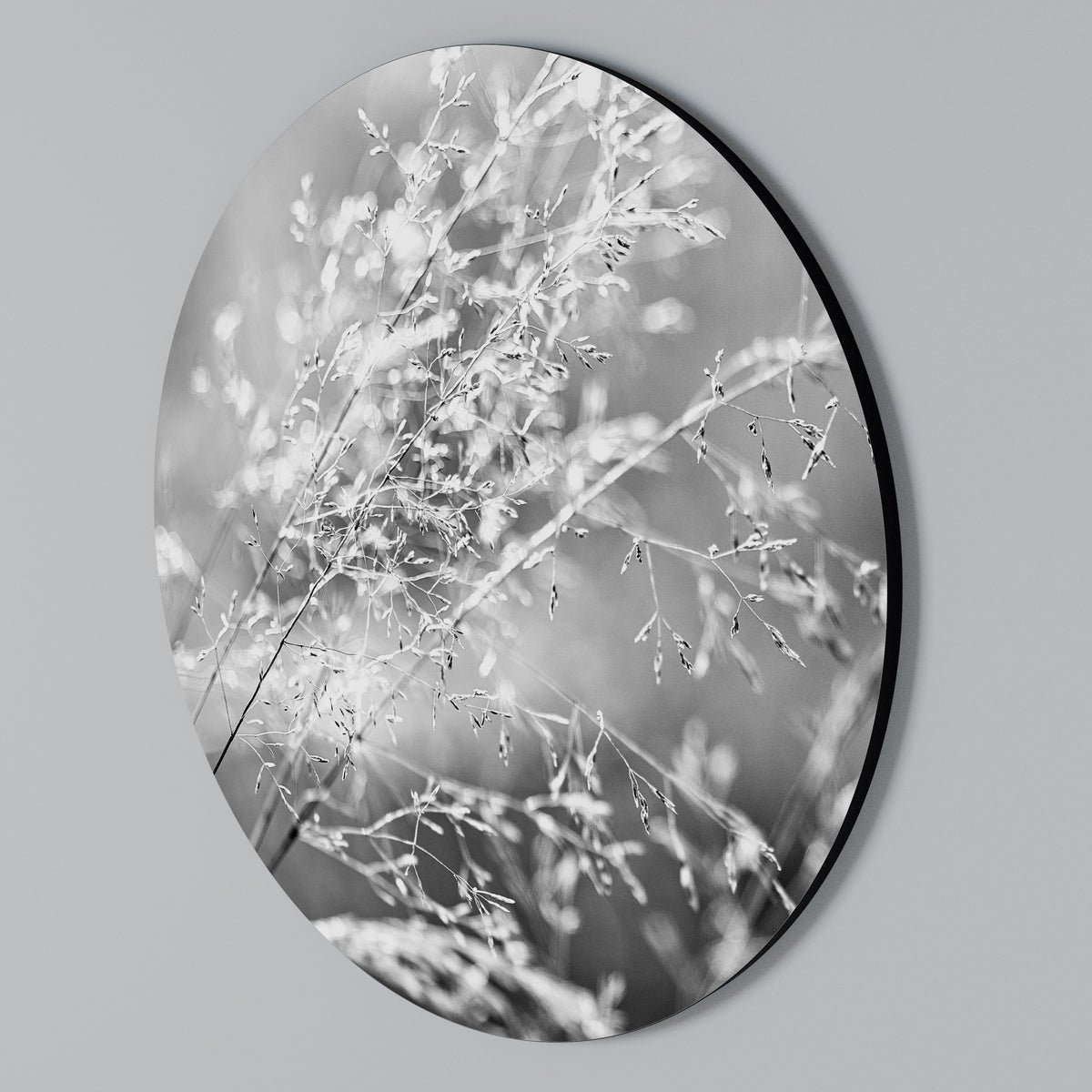 LIGHTSWEPT HARMONY Round Wall Art