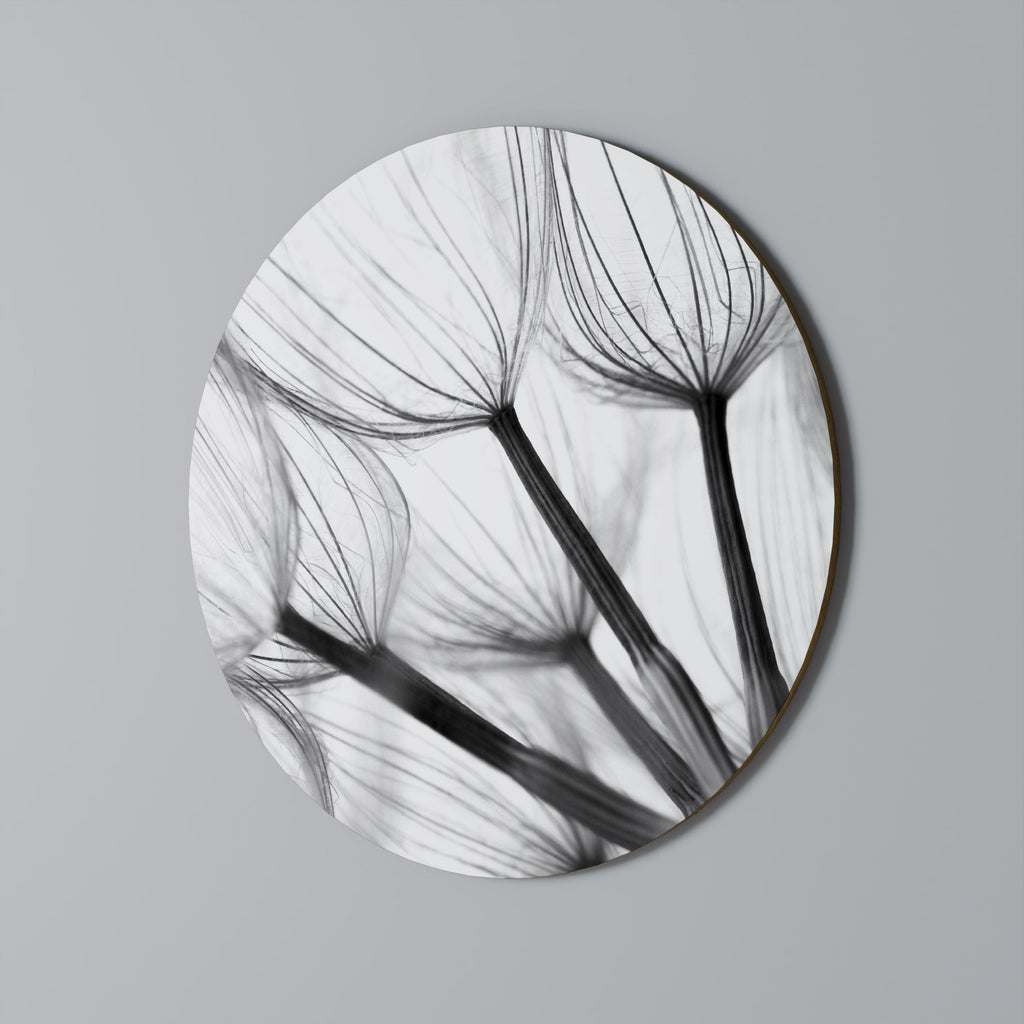 SILKEN FLIGHT Round Wall Art