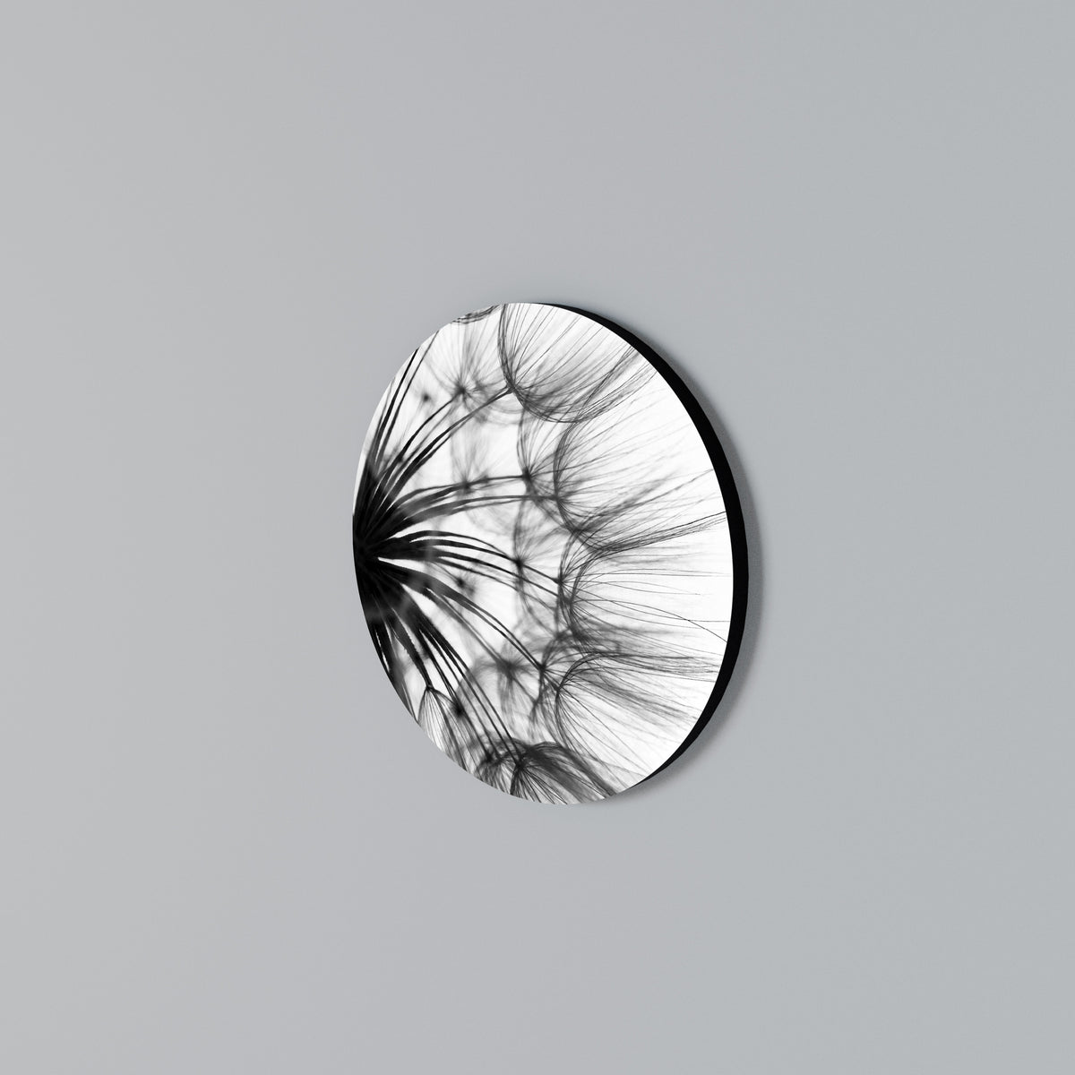 WHISPERING WILDFLOWER Round Wall Art