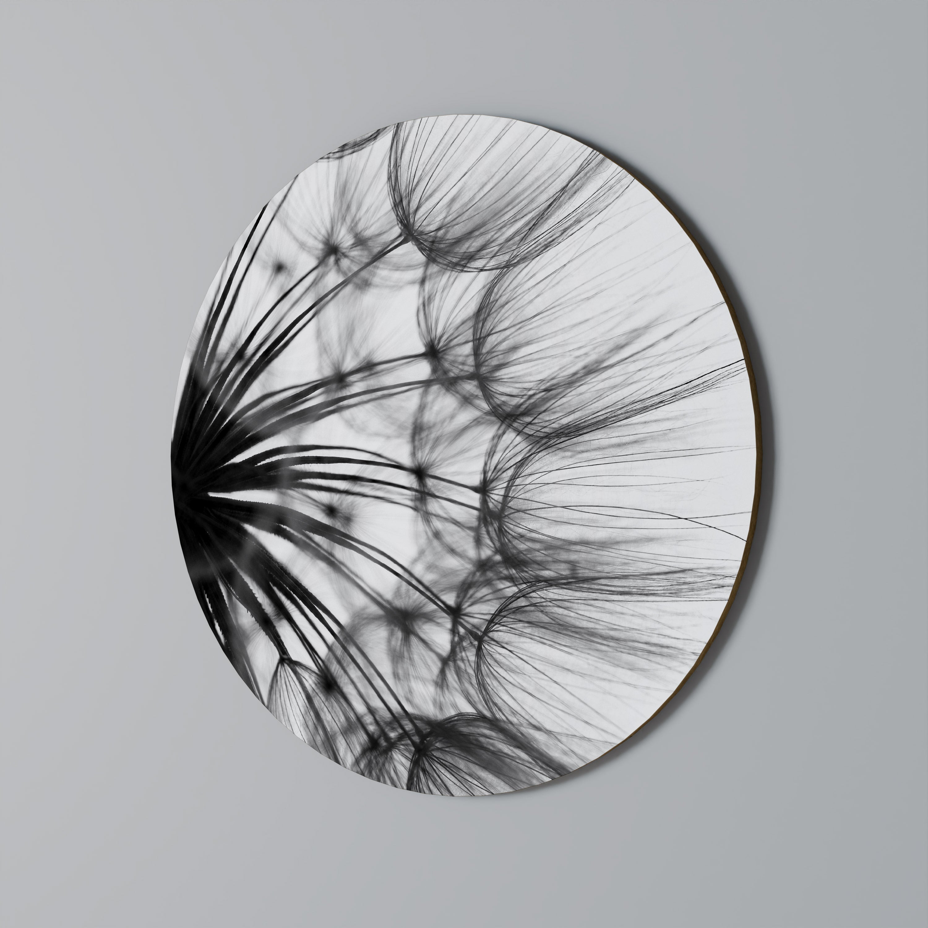 WHISPERING WILDFLOWER Runde Wanddekoration Ø 69 cm