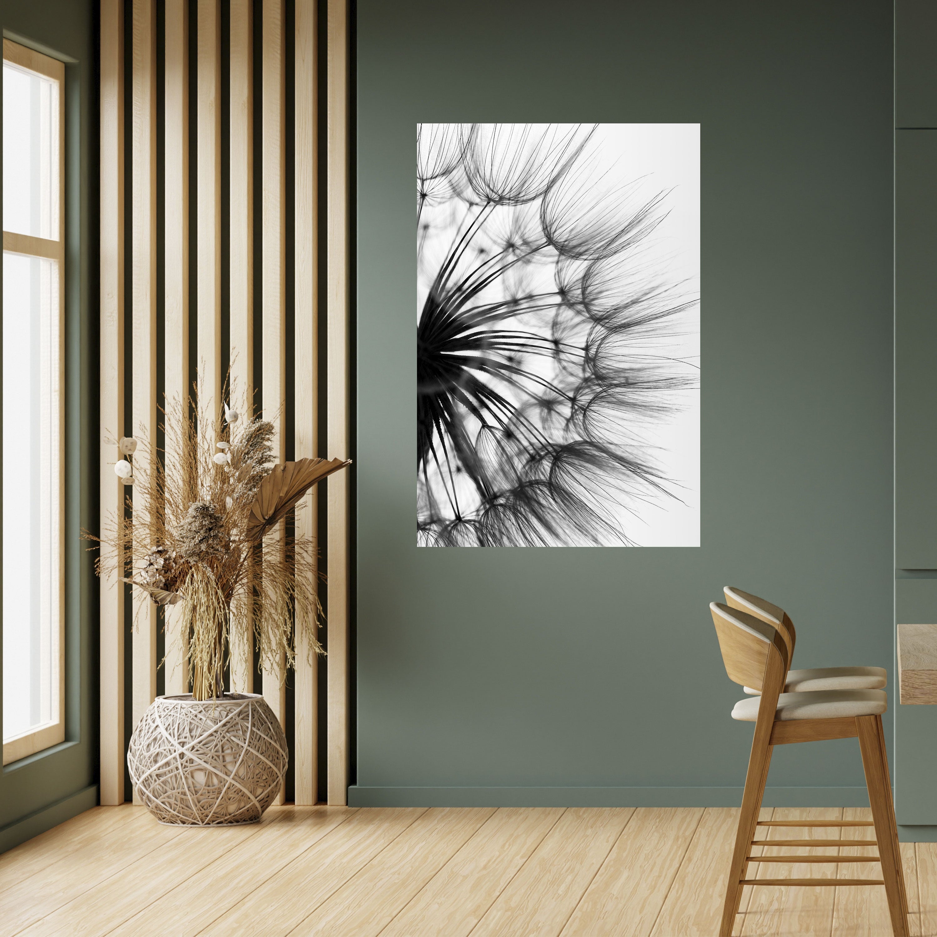 WHISPERING WILDFLOWER Vertikales Poster zum Abziehen und Aufkleben