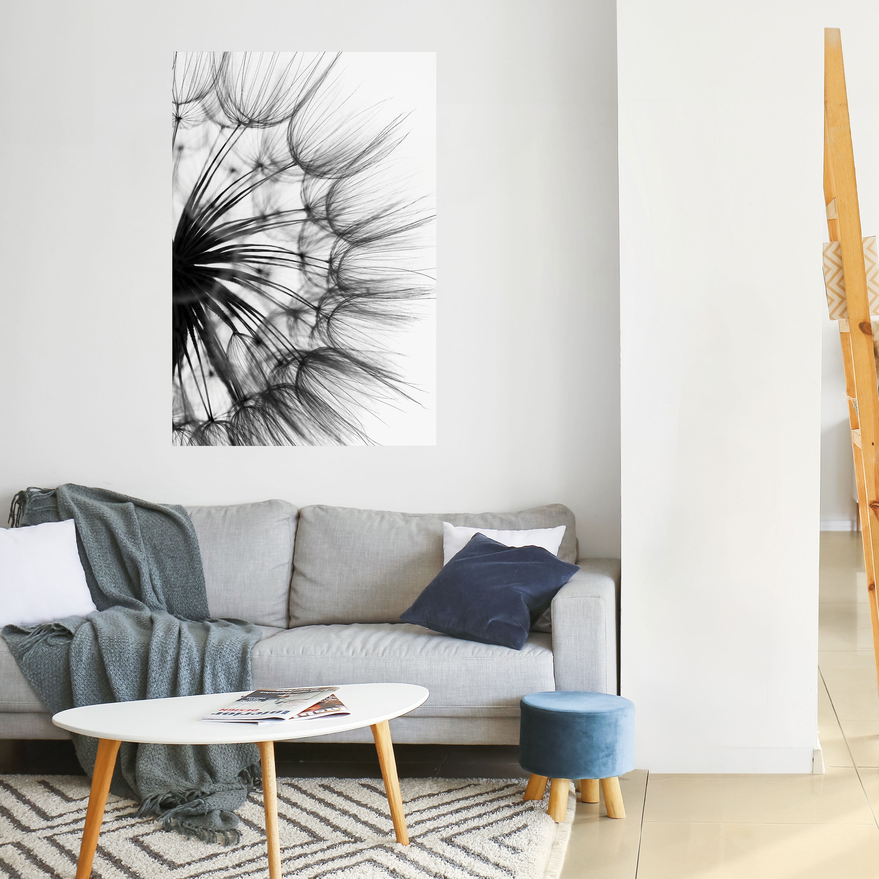 WHISPERING WILDFLOWER Vertikales Poster zum Abziehen und Aufkleben