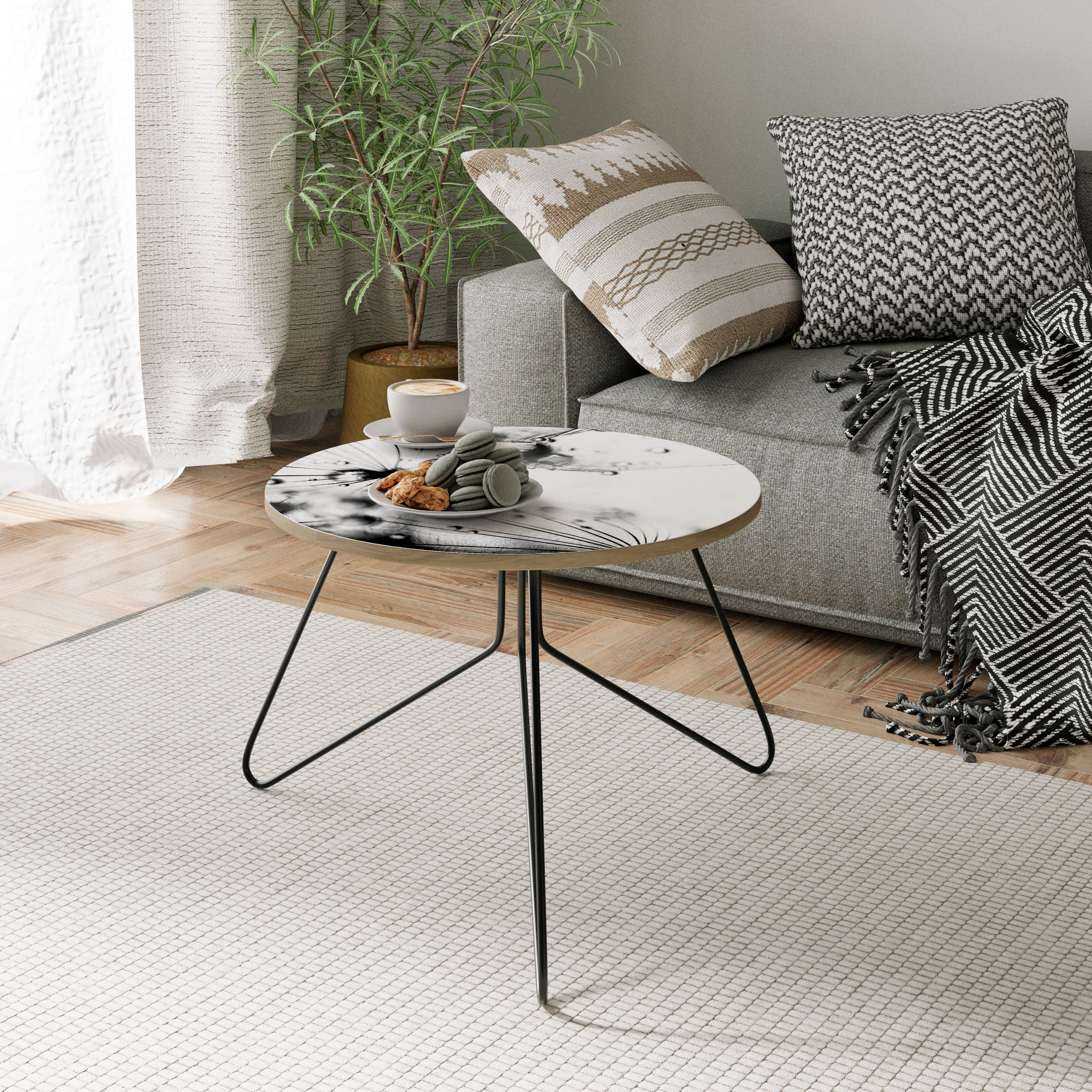 ELEGANT DROPLETS Couchtisch 60