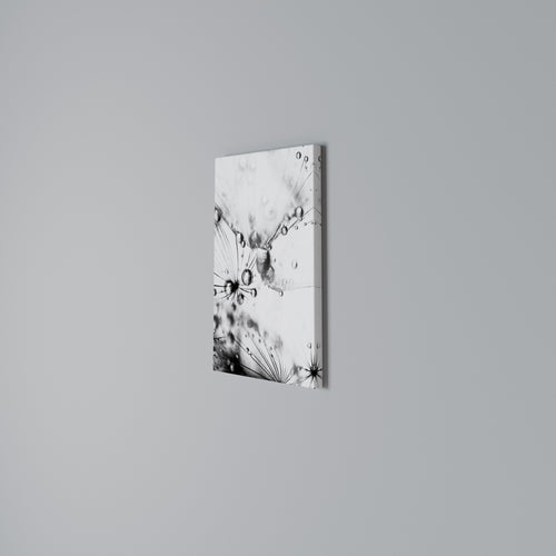 ELEGANT DROPLETS Vertical Canvas Print