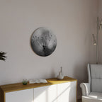 MINIMALIST BLOOM Round Wall Art