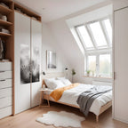 MINIMALIST BLOOM Selbstklebendes Poster - Hochformat