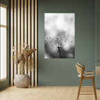 MINIMALIST BLOOM Selbstklebendes Poster - Hochformat