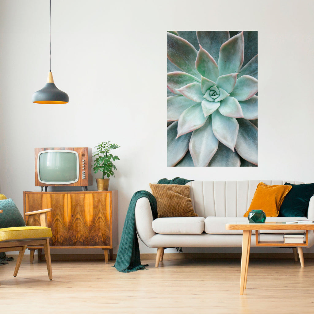 GEOMETRIC GARDEN MAGIC Vertikales Poster zum Abziehen und Aufkleben